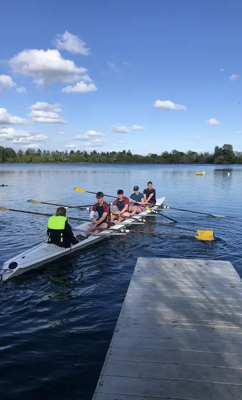 Sixth form rowing