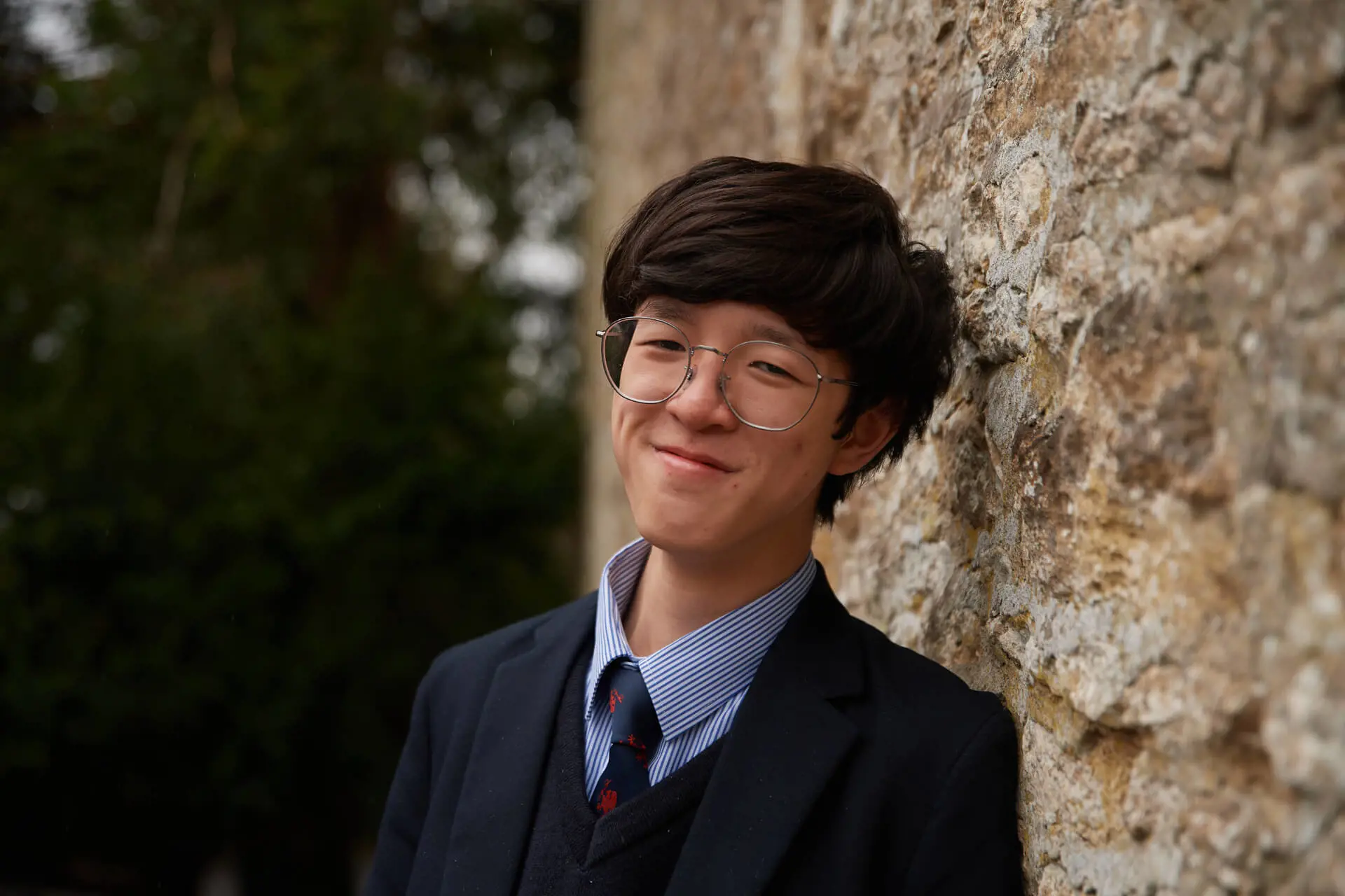 Rendcomb College student