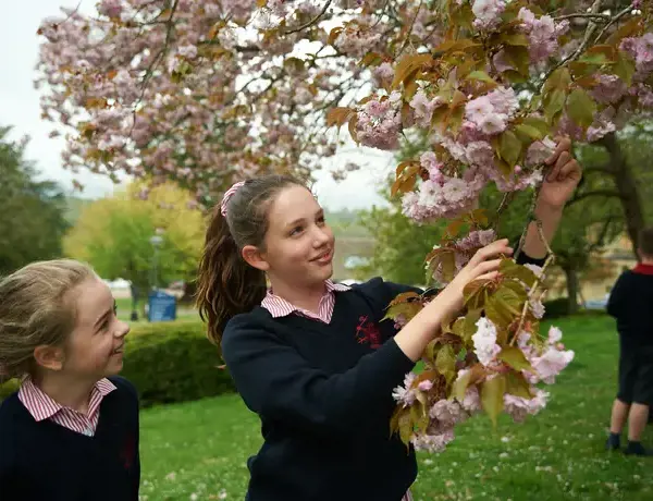 Rendcomb College Junior School pupils