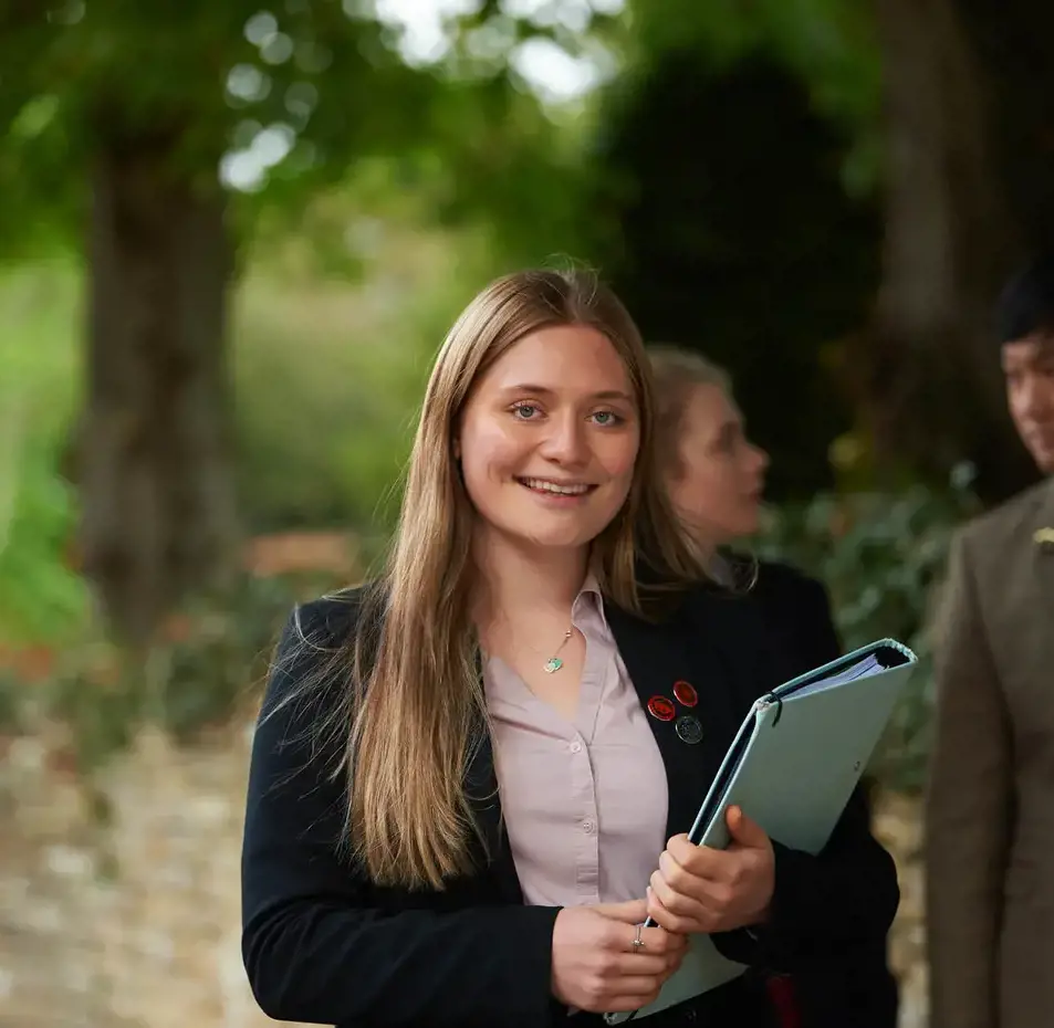 Rendcomb College Sixth Form student